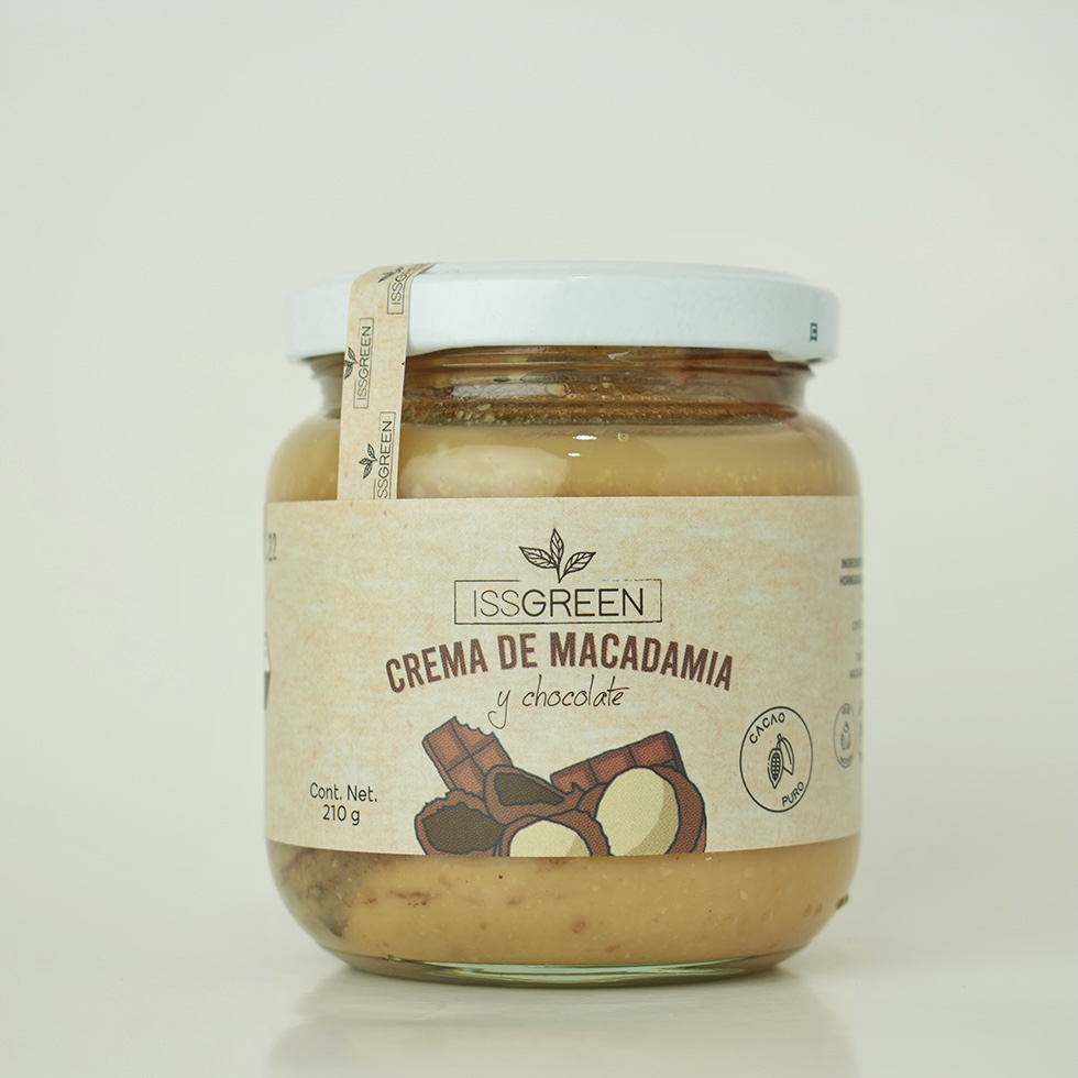 Crema De Macadamia Y Chocolate Issgreen Colombia